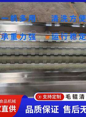 地瓜芋头土豆去皮脱皮机莲藕萝卜大型商用清洗去皮机毛辊清洗机