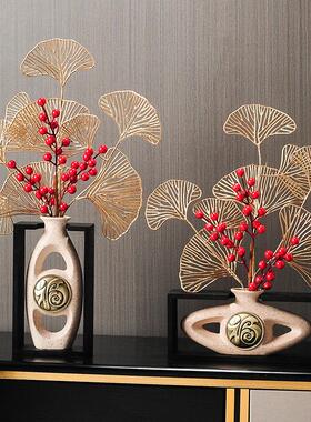 创意福字招财家居书房覆古架小工艺品摆件轻奢电视酒柜装饰品摆设