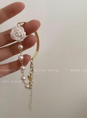 手镯古风仙气新中式铃兰花手链简约闺蜜情侣复古学生