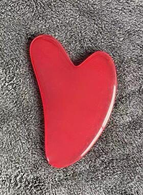 Natural Jade Stone Gua Sha Massage Board Rose Quartz Guasha