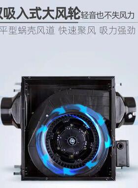 绿岛风轻音型管道风机家用送风机离心式商用公室换气新风机
