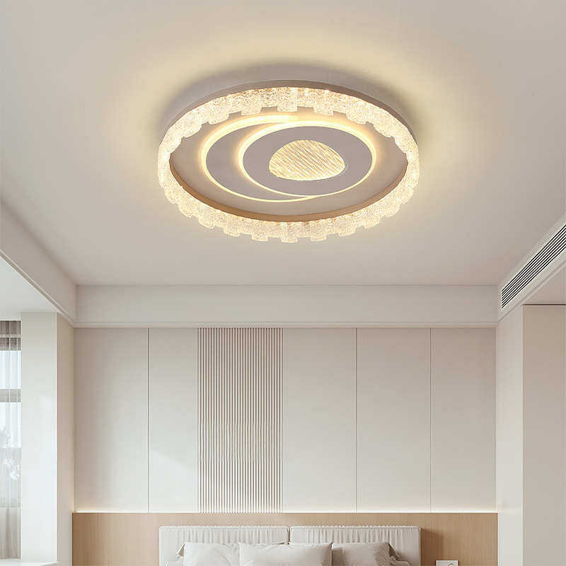 吸顶灯LED简约现代北欧主卧室灯饰圆形书房房间新款爆款过道灯具,淘宝优惠券,粉丝福利购,淘宝优惠卷