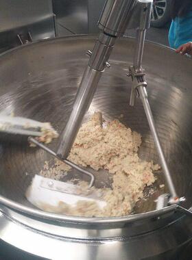 智能炒菜机器人 行星搅拌炒菜锅不糊锅 不锈钢大型炒菜锅