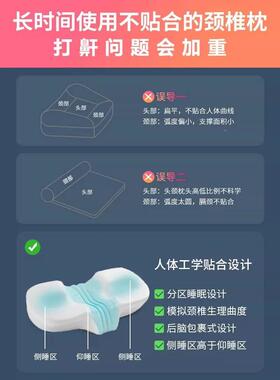 德国打呼神器防打呼消音器防打呼器男士枕头，成人睡眠枕头，女性