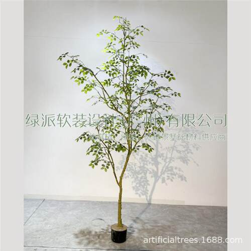 仿真绿植十大功劳蔷薇树花栀子树植物造景家居室内橱窗装饰树摆件 - 图3