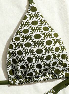 Women'S Bikini Set, Backless Design, Adjustable Straps, For