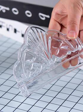 欧式创意水晶玻璃纸巾架商务名片架简约现代酒店咖啡厅餐厅酒吧餐