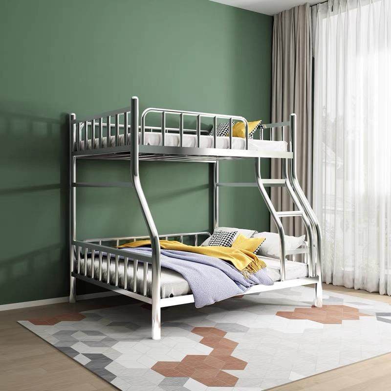 304不锈钢床架上下铺加厚宿舍家用出租房子母床高低双层铁艺铁架,淘宝优惠券,粉丝福利购,淘宝优惠卷