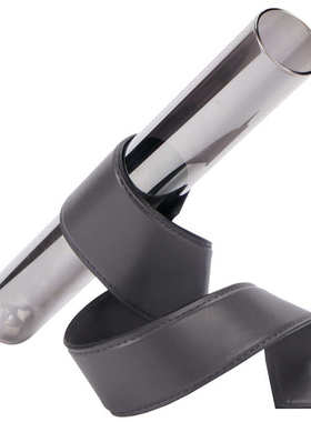 创意皮质斜立试管玻璃插花器玻璃花胍样板间售楼处皮革玻璃管装饰