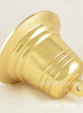 6寸铜大铃钟铛/号手摇别5022墅门铃船钟居家庭院学校钟小居家