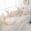 Korean plush bay window mat, window sill mat, children's room decoration, non-slip floor-to-ceiling window mat, balcony mat, universal for all seasons