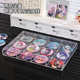 Baji storage box acrylic transparent moisture-proof badge display box animation peripheral millet dustproof display box