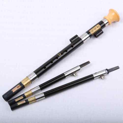 高档云南乐器专卖 木C 降B 小D G F调 7孔 葫蓝孔雀奏型黑檀管芦 - 图1