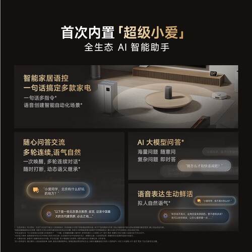 新品小米智能音箱Pro超级小爱同学ai大模型蓝牙音响红外遥控家用 - 图0