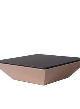 轻奢软装托盘PU皮革托盘展示板样板间衣帽间展示道具饰品摆件底座