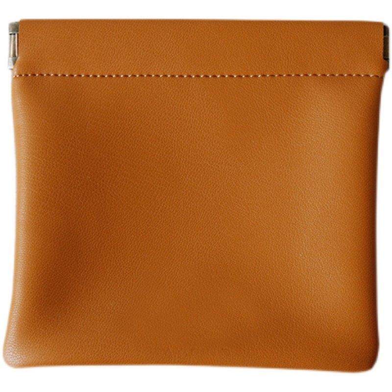 弹片收纳包自动闭合化妆包迷你零钱包卡包口红手袋包包里收纳小包,淘宝优惠券,粉丝福利购,淘宝优惠卷