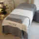 New simple beauty bed cover four-piece set high-end anti-wrinkle beauty salon special bed sheets for four seasons universal custom LOGO