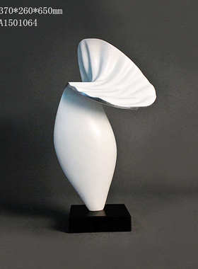 现代酒店雕塑艺术摆件别墅样板房间抽象摆设客厅陈设家居饰品创意