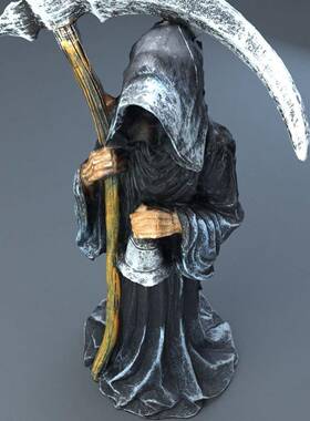 跨境新欧美割者死神雕像树脂工品品花园桌艺AL711642面装饰摆件死