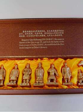 兵马俑小摆件树脂工艺品批西安发景区热卖旅游纪念品送亲友送老外