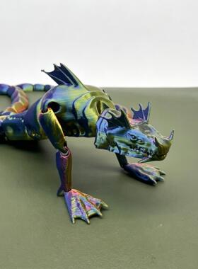打印打印利维一体关节3D模型摆件
