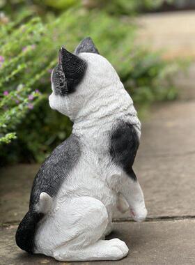 可爱小猫园艺装饰摆饰落地彷真户外花园别墅庭院园林树脂景观动物