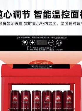 小型饮料加热展示柜商用蛋挞牛奶保温柜早餐店奶茶店台式保温箱