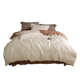 Light luxury solid color 80-piece Tianshi four-piece set can be double-sided quilt cover ice silk bed sheets 1 meter 8 bedding