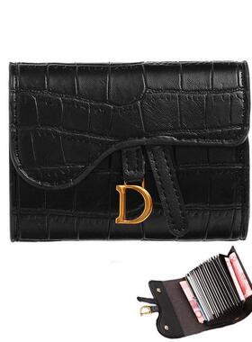 Women Short Wallet Small Fashion Luxury Brand Leather Purse