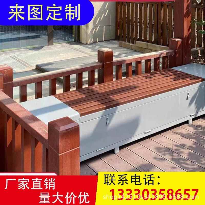 户外保洁员工具箱环卫工人座椅多功能不锈钢防腐加厚收纳箱铝合金 - 图2