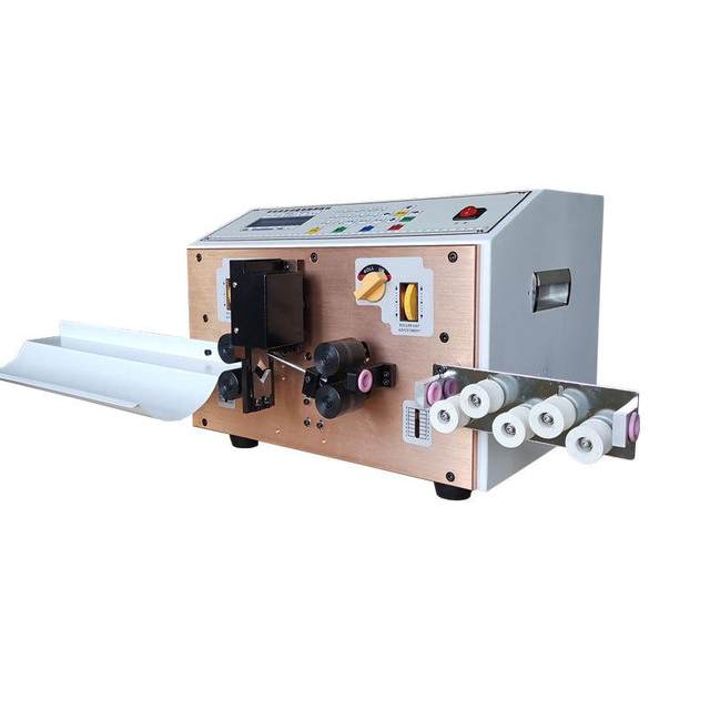 Fully automatic computer cutting and peeling machine cable sheathing wire electronic wire cutting and twisting machine offline wire stripping machine