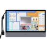 Smart campus 21.5-inch face recognition electronic class card attendance card smart temperature measurement Android touch all-in-one machine