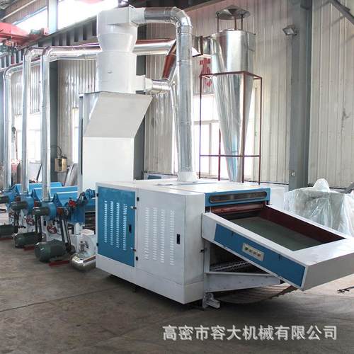 厂家供应新式开松机旧被套棉花开松机开棉机化纤边角料开松设备 - 图1