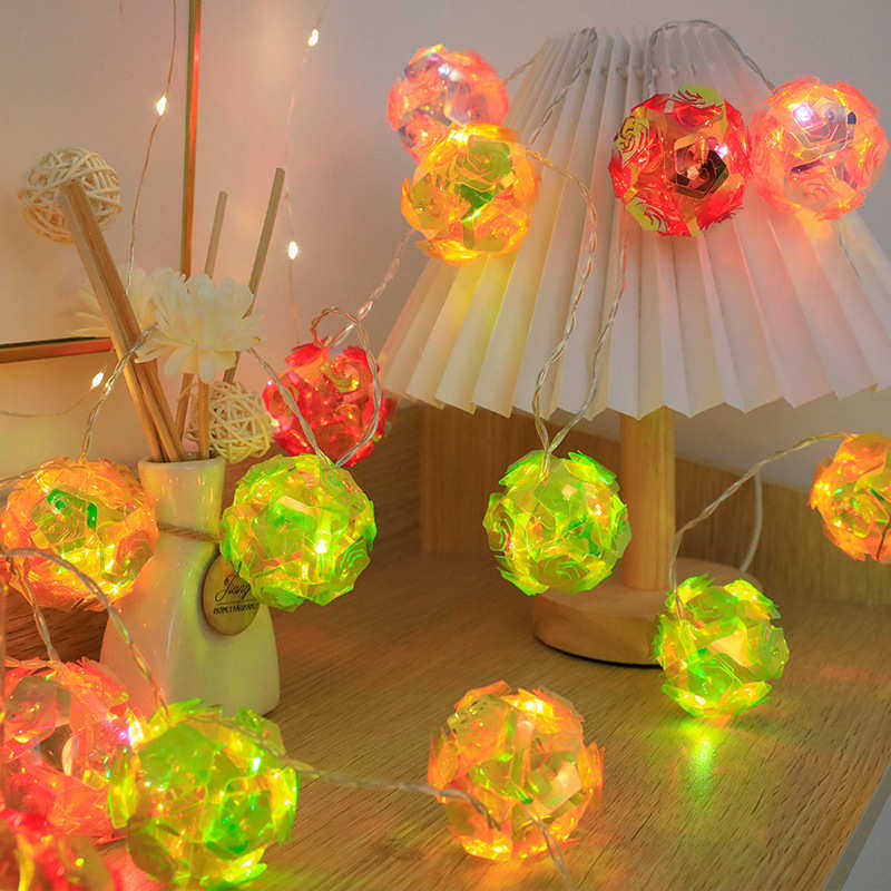 圣诞婚庆布置LED装饰灯串鲜花爱心铜线球泡插花彩灯钻石藤条闪灯,淘宝优惠券,粉丝福利购,淘宝优惠卷