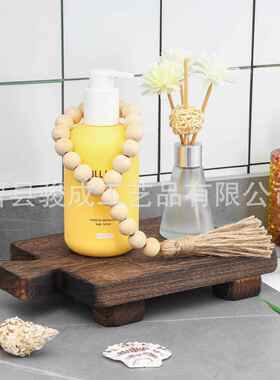 桐木小矮凳创意家用厨房家居小木凳子浴室摆件木制肥皂托盘底座