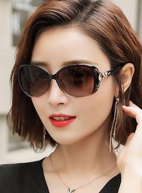 太阳眼镜女高级感ins防晒紫外线茶色太阳眼镜适合小脸开车偏光夏