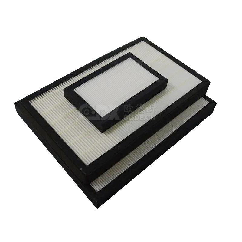 高温空 气板铝框滤器隔板30AWB/2 124不锈钢外框H13h1无隔板空4气 - 图3