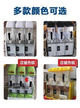 跨境冰之乐雪融机雪泥机商用冰沙机雪粒机CE认证双缸果汁冷饮机