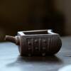 Yixing raw ore purple sand tea dispenser tea cup hand-caught pot tea set accessories imitation bronze chime fair cup
