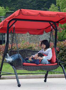秋千户外花园吊椅阳台室内家用室外庭院懒人双人吊床荡秋千椅摇椅