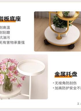 多花架子厅落地台式花盆F99T8HH5阳置物架客可移动植物摆放架层铁