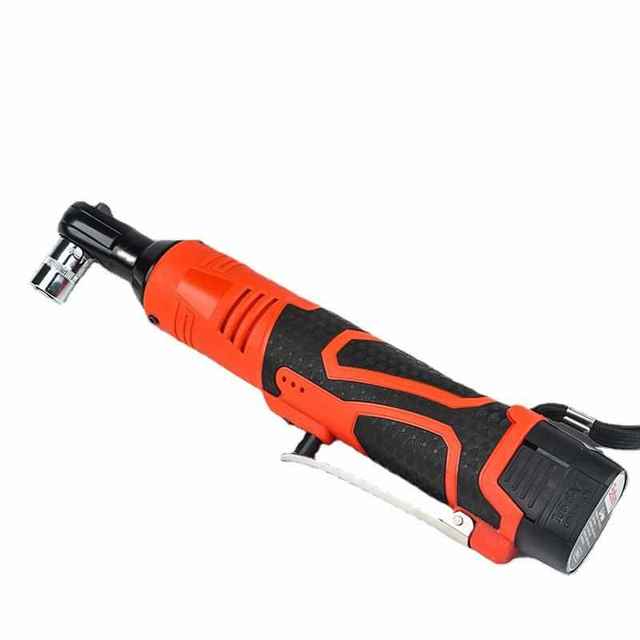 Wrench ratchet 90 angle electric truss charging degree stage lithium battery fast right angle rack tool wedding big