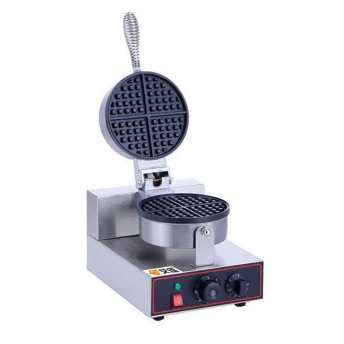 Aijia commercial electric heating waffle machine single-head waffle oven grid cake machine pancake machine pan can be ordered 110V