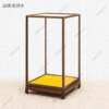 Wing wood BJtXcx8H red chicken wood glass cover ornaments transparent play antique Guanyin Buddha statue Ming dust cover display cage