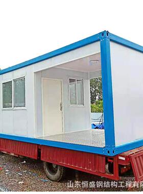 门禁房集装箱门卫室工程临建集装箱活动房移动式门禁房活动房