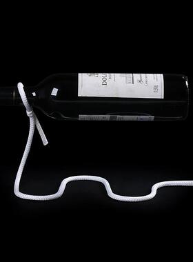 魔术绳餐桌红酒架酒柜女生房间装饰品酒店软装酒吧摆设创意洋酒摆