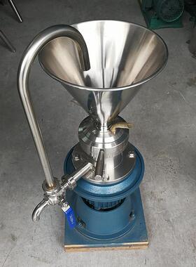 食品级不锈钢立式胶体磨速研磨机化妆品化工原料处理设备定制