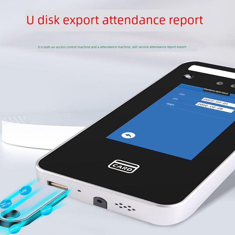 Dynamic face recognition access control system attendance all-in-one machine password swipe card fingerprint face swipe glass access control electromagnetic lock