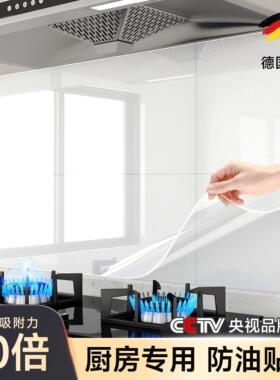 厨房防油贴纸静保电墙面护膜火耐高温灶台墙壁水墙FYJDMLS-纸防贴