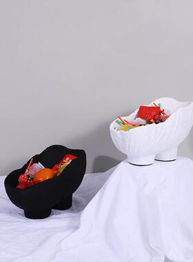 玄客关门口放门钥匙约的收纳盒摆件厅入户进轻奢简现代托盘装w900